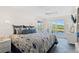 Beautiful bedroom with a water view and plenty of natural light at 803 Audubon Dr # 803, Bradenton, FL 34209