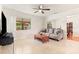 Comfortable living room with large window view and inviting interior at 1011 68Th W Ave, Bradenton, FL 34207
