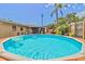 Backyard pool featuring crystal-clear water and a serene outdoor oasis at 1011 68Th W Ave, Bradenton, FL 34207
