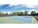 Community pickleball courts featuring blue and green playing surfaces, under a sunny sky at 12370 Marsh Pointe Rd, Sarasota, FL 34238