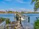 Private dock and pier with waterfront views and access to the water at 1374 Moonmist Dr # B1, Sarasota, FL 34242