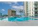 Sparkling pool with city views at 301 Quay Cmn # 1005, Sarasota, FL 34236