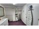 Laundry room with sink, shelving, and machines at 3333 26Th E Ave # 28, Bradenton, FL 34208