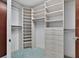 Walk-in closet with shelves, drawers, and hanging rods at 401 S Palm Ave # 801, Sarasota, FL 34236
