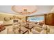 Comfortable lounge area with stylish seating, decorative fireplace, and modern lighting at 401 S Palm Ave # 801, Sarasota, FL 34236