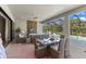 Spacious patio with outdoor dining, seating area, and access to the pool at 4735 Trento Pl, Bradenton, FL 34211