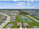 Breathtaking aerial view showcasing the neighborhood's multiple ponds and verdant green spaces at 4918 Gray Owl Ter, Palmetto, FL 34221
