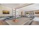 A spacious game room features pool tables and TV screens at 5209 Barnett Cir, Lakewood Ranch, FL 34211