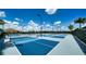 Several brightly colored pickleball courts are available for recreational use at 5209 Barnett Cir, Lakewood Ranch, FL 34211