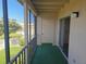 Covered patio with view of community green space at 6142 7Th Ave W # 6142, Bradenton, FL 34209