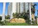 Alinari at Rosemary Place sign with building and palm trees in the background at 800 N Tamiami Trl # 312, Sarasota, FL 34236