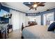 View from main bedroom showing a spacious layout with an ensuite bathroom and access to the living room at 12151 Amica Loop, Venice, FL 34293