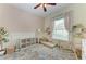 This delightful bedroom features a playful design and ample natural light at 12263 Lavender Loop, Bradenton, FL 34212