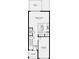 First floorplan featuring kitchen, great room, garage, half bath, foyer, patio, and porch at 15113 Cuzcorro Ct, Nokomis, FL 34275