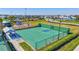 Outdoor community half-court basketball court for friendly games and exercise at 16816 Seraphic Trl, Lakewood Ranch, FL 34211