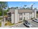 Aerial view of the building exterior showcases its architectural design and convenient parking at 3758 59Th W Ave # 4099, Bradenton, FL 34210