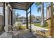 Screened patio with neutral outdoor furniture, offering a relaxed outdoor living space at 3758 59Th W Ave # 4099, Bradenton, FL 34210