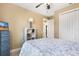 Comfortable bedroom with stylish decor and ample storage at 4386 Library St, Port Charlotte, FL 33948