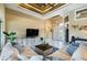 Inviting living room featuring an open floor plan, stylish decor, and a comfortable seating area at 4386 Library St, Port Charlotte, FL 33948