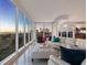 Spacious living room with big windows and furniture at 534 Beach Rd, Sarasota, FL 34242