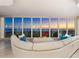 Open living room featuring wrap around sunset ocean views at 534 Beach Rd, Sarasota, FL 34242