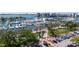 Picturesque marina with sailboats, a waterfront park, and luxury condominiums at 111 S Pineapple Ave # 918, Sarasota, FL 34236