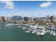 Beautiful waterfront area with lush parks, a marina, and luxury condo residences at 111 S Pineapple Ave # 918, Sarasota, FL 34236