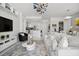 Inviting open-concept living space with a stylish kitchen, comfortable seating, and a modern design perfect for entertaining at 111 S Pineapple Ave # 918, Sarasota, FL 34236