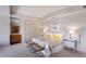 Bedroom with neutral walls, plush carpet and simple modern furniture at 1111 Ritz Carlton Dr # 1704, Sarasota, FL 34236
