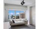 Home office with a large window showing a view of the city and water at 1111 Ritz Carlton Dr # 1704, Sarasota, FL 34236