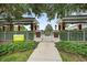 Community Recreation Center entrance featuring a pool and spa at 12225 Whisper Lake Dr, Bradenton, FL 34211
