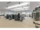 Large gym space featuring state-of-the-art equipment, including treadmills, weights, and machines at 3639 Santa Caterina Blvd, Lakewood Ranch, FL 34211