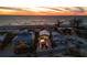 Stunning beachfront homes with colorful sunset views along the ocean at 412 S Casey Key Rd, Nokomis, FL 34275