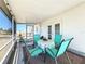 Covered patio with a table and chairs, perfect for outdoor entertaining at 4120 Shamrock Dr, Venice, FL 34293