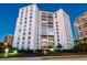 Modern high-rise building displaying a sleek design and urban appeal in a desirable location, close to downtown amenities at 435 S Gulfstream Ave # 601, Sarasota, FL 34236