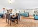 Spacious living area and dining room with seamless flow into an elegant kitchen and high-end finishes at 435 S Gulfstream Ave # 601, Sarasota, FL 34236