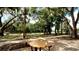 The park has tables, walking trails, green spaces and exercise equipment for recreation at 4901 Sabal Lake Cir, Sarasota, FL 34238