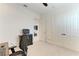 Spacious home office features large closet and doorway into another room at 5822 Title Row Dr, Bradenton, FL 34210