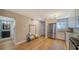 Bright kitchen with stainless steel appliances, granite countertops, and hardwood floors at 6033 34Th W St # 35, Bradenton, FL 34210