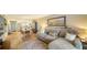 Comfortable living room seamlessly integrates with the modern kitchen and dining area at 6033 34Th W St # 35, Bradenton, FL 34210