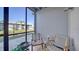 Relaxing screened patio with comfortable seating overlooking a peaceful canal at 6033 34Th W St # 35, Bradenton, FL 34210