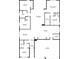 Detailed floor plan illustrating the layout of the home's rooms and dimensions at 7036 Whittlebury Trl, Lakewood Ranch, FL 34202