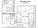 Detailed floor plan showcasing layout of rooms, lanai, pool, owner's suite, and garage of the home at 7108 229Th E St, Bradenton, FL 34211