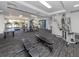Spacious community gym features treadmills, weights, and various exercise machines at 100 Central Ave # C521, Sarasota, FL 34236