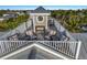Rooftop deck with comfortable lounge seating and stunning neighborhood views at 112 50Th St, Holmes Beach, FL 34217