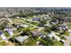 A bird's eye view of home nestled in a serene, green community at 2640 Geneva Rd, Venice, FL 34293