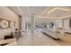 Lobby featuring a contemporary design with recessed lights and modern furnishings at 3040 Grand Bay Blvd # 234, Longboat Key, FL 34228