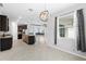 Bright, open-concept kitchen with view to breakfast nook at 559 Spotted Slipper Pl, Ruskin, FL 33570