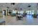 Spacious community lounge with comfortable seating, stylish decor, and abundant natural light for residents to enjoy at 6512 Moorings Point Cir # 201, Lakewood Ranch, FL 34202
