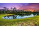 Capture the colorful skies over the pond in this tranquil setting at 6912 Gosport Cv, Bradenton, FL 34202